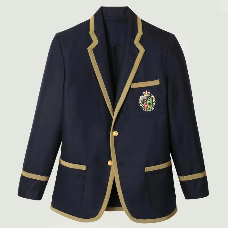 Custom-Beautiful-Loose-Design-Fashion-Suit-Jackets-and-Pants-for-Boys-and-Girls-Primary-School-Uniforms-Kids-Blazer