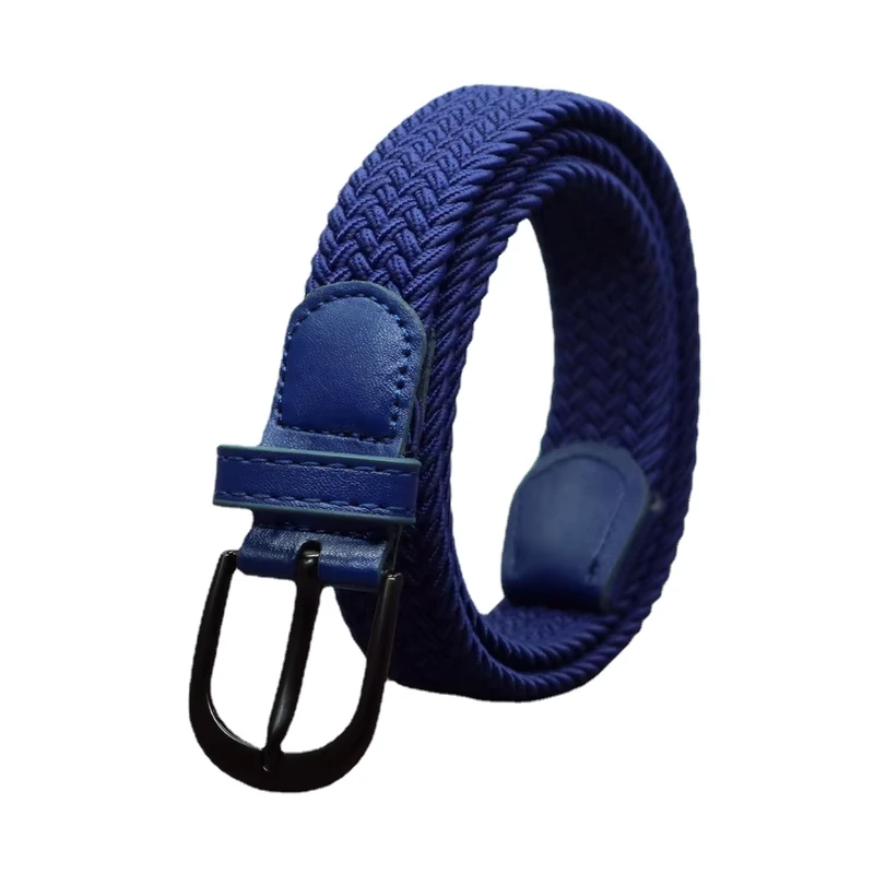 Custom-Boy-Girl-Waistband-Baseball-Belt-Adjustable-Childrens-Stretch-Cotton-Canvas-Elastic-Braided-Belt-for-Kids