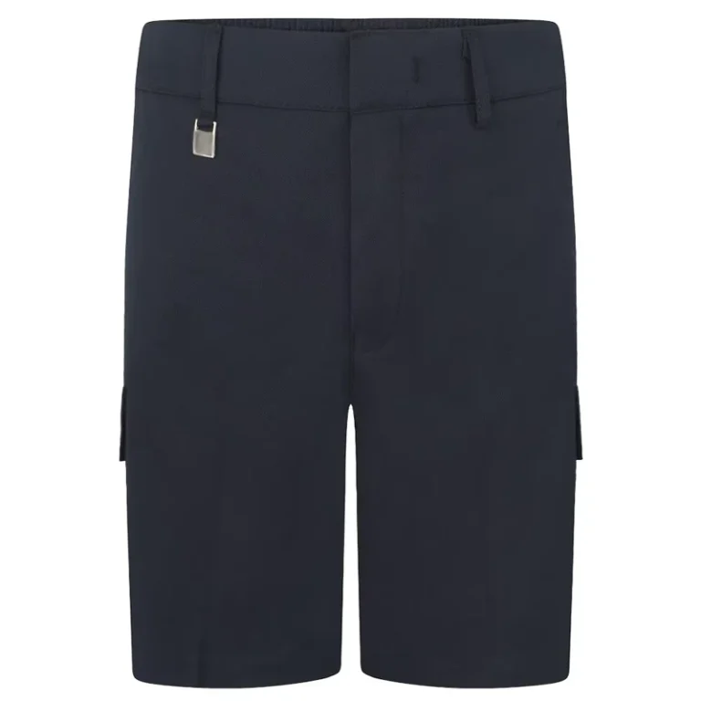Custom-Boys-Childrens-Uniform-Solid-Color-Shorts-School-Uniform-Shorts-for-Elementary-School-Students-Viscose-Polyester