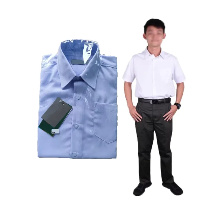 Custom-Button-Primary-Secondary-Student-School-Uniforms-Set-Short-Sleeve-White-Shirts-for-Children