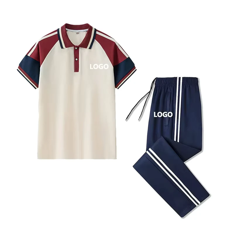 Custom-Children-High-School-Polo-Shirt-Primary-Sportswear-Kindergarten-Boys-Girls-Uniforms-for-Summer-1