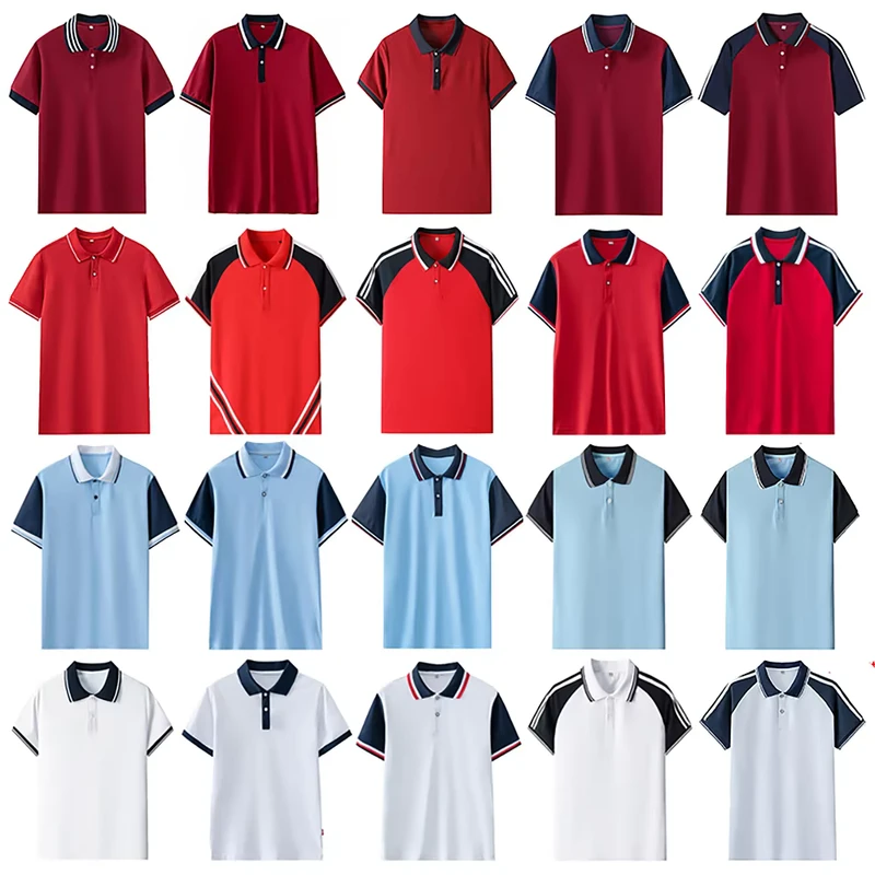 Custom-Cotton-Childrens-Boys-and-Girls-Primary-and-Secondary-School-Students-High-School-Classic-POLO-Shirt-Uniform-1