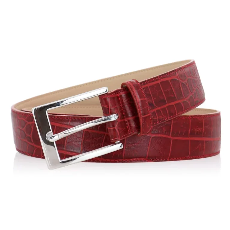 Custom-Crocodilepatterned-Leather-Belt-PU-Belt-for-Men-Business-Office-Casual-Style-High-End-Workmanship-Factory-Direct-Supply