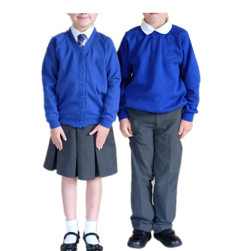 Custom-Design-Blue-School-Uniform-Pants-Sweater-Skirts-Shirts-Set-European-School-Uniform