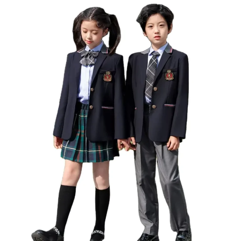 Custom-Design-Kindergarten-School-Uniform-Jacket-Suit-Primary-School-Children-School-Blazer