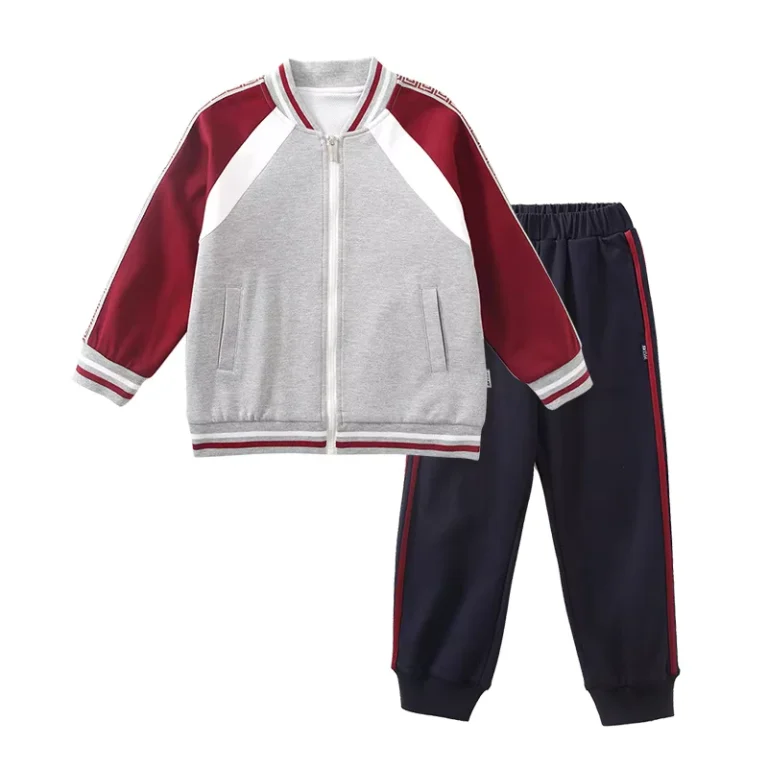 Custom-Design-Primary-School-Uniform-Kids-Polo-Shirts-Pants-Sets-Boy-Girls-Sports-Wear-Tracksuits-Sets