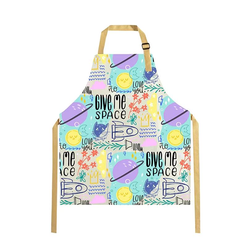 Custom-Digital-Printed-Sleeveless-Reusable-Kitchen-Aprons-Service-Cotton-Eco-Friendly-Adjustable-Waist-No-MOQ-for-Promotional