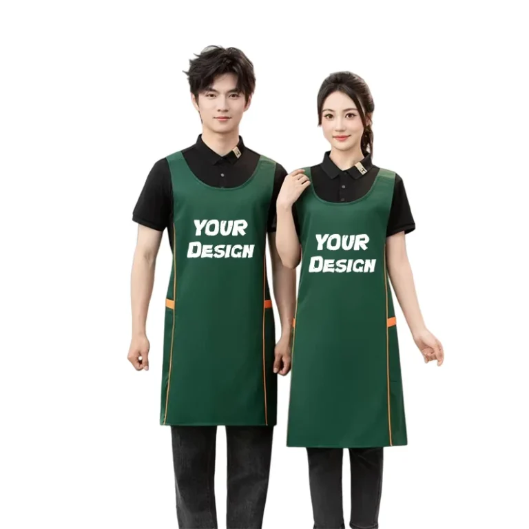 Custom-Embroidery-Logo-Halter-Bib-Apron-Coffee-Shop-Work-Cleaning-for-Barber-Apron