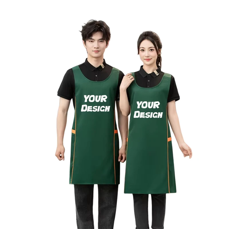 Custom-Embroidery-Logo-Halter-Bib-Apron-Coffee-Shop-Work-Cleaning-for-Barber-Apron