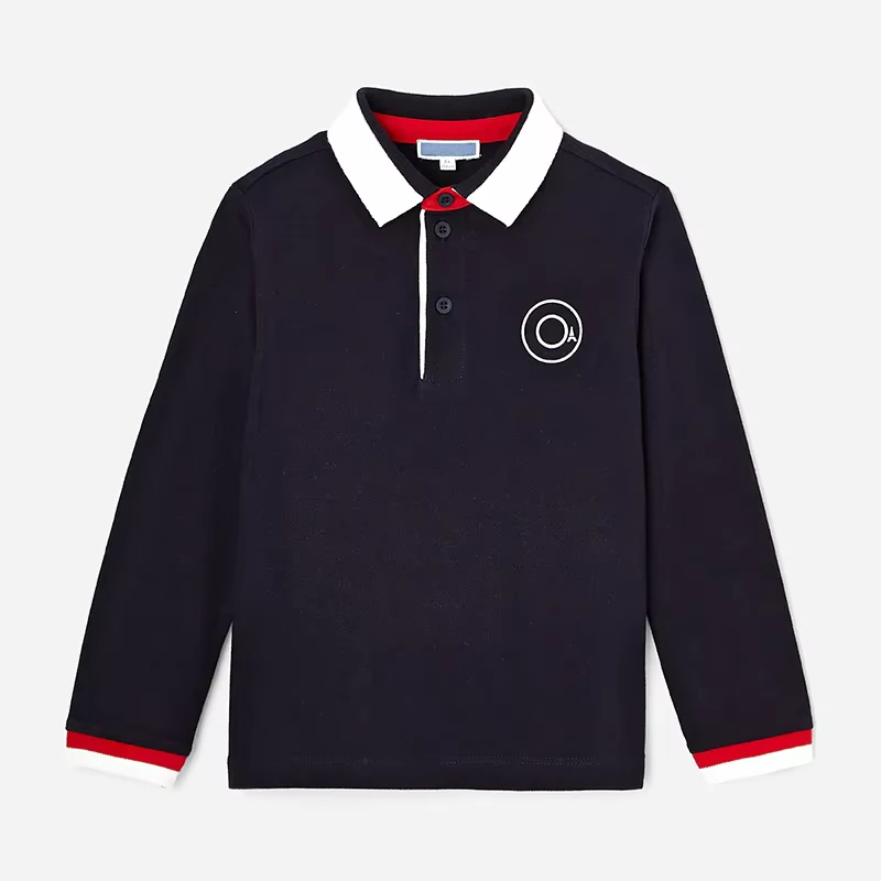 Custom-Embroidery-Logo-Kids-Cotton-School-Polo-Shirt-Technology-Kids-Polo-Tshirt-for-Uniform