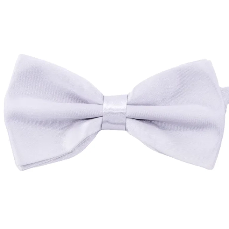 Custom-Handmade-Woven-Polyester-Luxury-Solid-Green-Business-Formal-Bow-Tie-School-Uniform