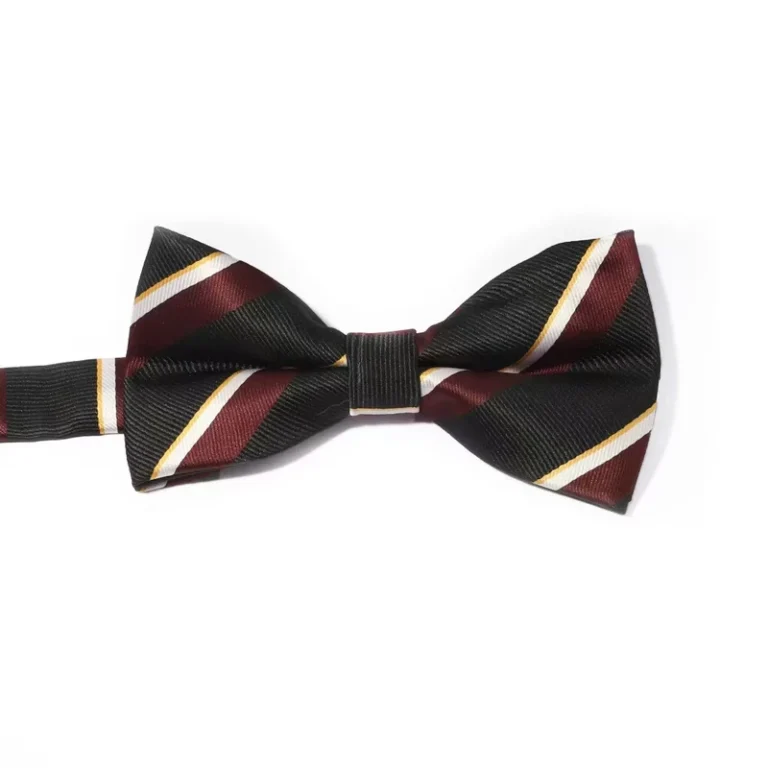 Custom-High-Density-Microfiber-Jacquard-Formal-Pre-tied-Bowtie-for-Men-with-Adjustable-Band-Eco-Friendly
