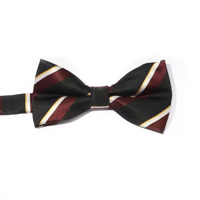 Custom-High-Density-Microfiber-Jacquard-Formal-Pre-tied-Bowtie-for-Men-with-Adjustable-Band-Eco-Friendly
