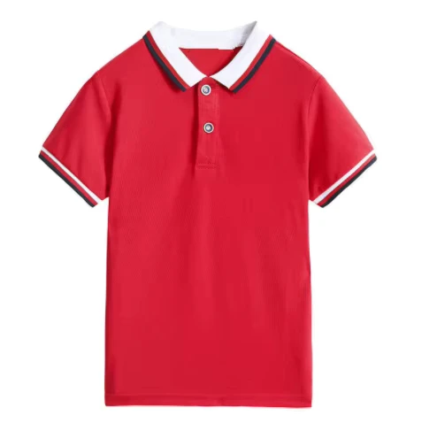 Custom-High-Quality-Cotton-Pique-School-Kids-Polo-Shirt-Summer-Autumn-School-Children-Unisex-Short-Sleeve-Polo-Shirt-Uniform
