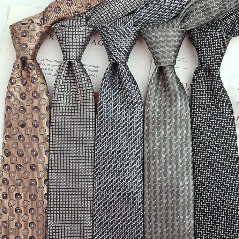 Custom-Jacquard-Dots-100-Polyester-Embroidered-Ties-Eco-Friendly-Luxury-Business-Casual-Custom-Logo-Formal-Party-Wedding