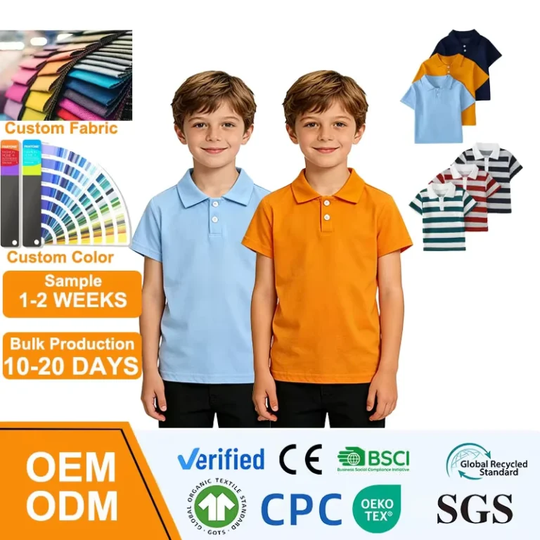 Custom-Kids-Polo-Shirt-School-Uniforms-for-Boys-and-Girls-Solid-Summer-Children-Clothing-Blank-Boys-Polo-Shirt