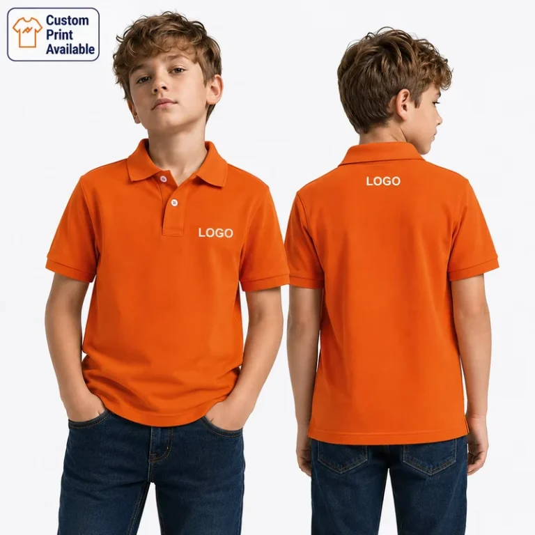 Custom-Kids-Polo-Shirts-OEM-ODM-220GSM-Cotton-School-Uniform-Boys-Summer-Polo-T-Shirt-Direct-Factory-Manufacturer
