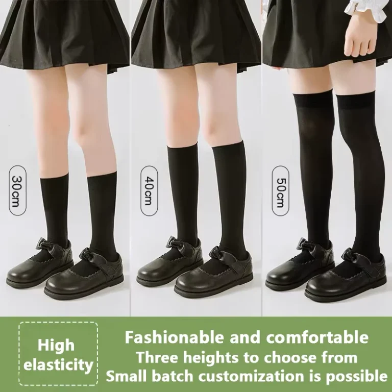 Custom-Kids-Striped-Knee-High-Socks-3-Length-Options-Children-School-Uniform-Socks-Boys-Girls-OEM-Small-Batch-Socks