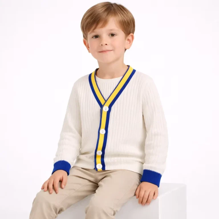 Custom-Kids-Sweater-Child-Solid-Knitted-School-Uniform-Toddler-Boys-Girls-V-Neck-Long-Sleeve-Cardigan-Coat