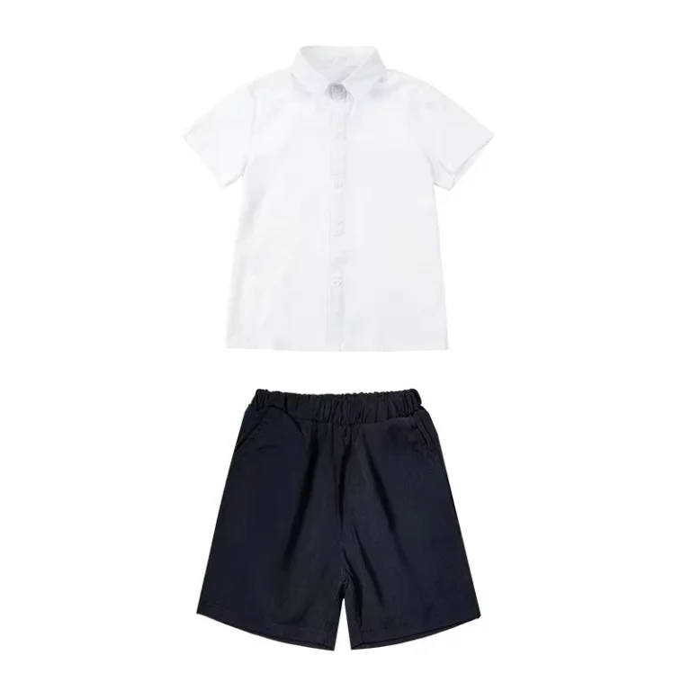 Custom-Kindergarten-School-Uniforms-Shirt-Skirt-Shorts-Set-Primary-Children-Kids-Uniform