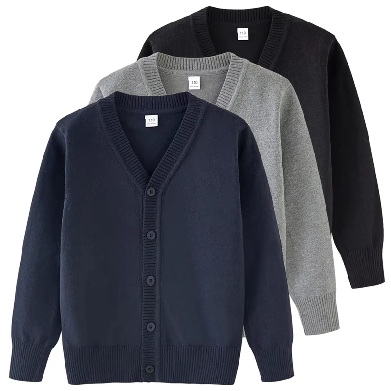 Custom-Kindergarten-Spring-School-Uniform-Long-Sleeve-Knitted-Cardigan-Top-for-Boys-and-Girls-Big-Sizes-Available
