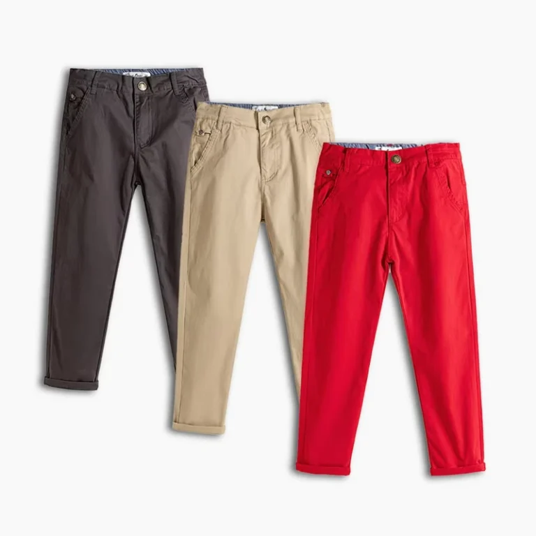 Custom-Logo-100-Cotton-Twill-Straight-Fit-Boys-School-Uniform-Chino-Pants-Eco-Friendly-Breathable