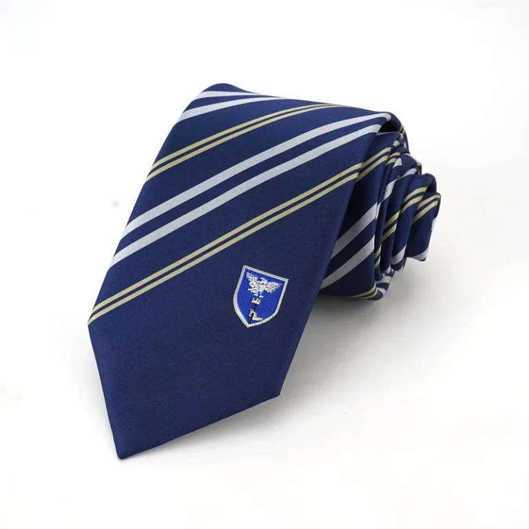 Custom-Logo-Eco-Friendly-Casual-Polyester-Necktie-Corporate-Team-School-Event-Ties-Small-MOQ-Fast-Personalized-Jacquard