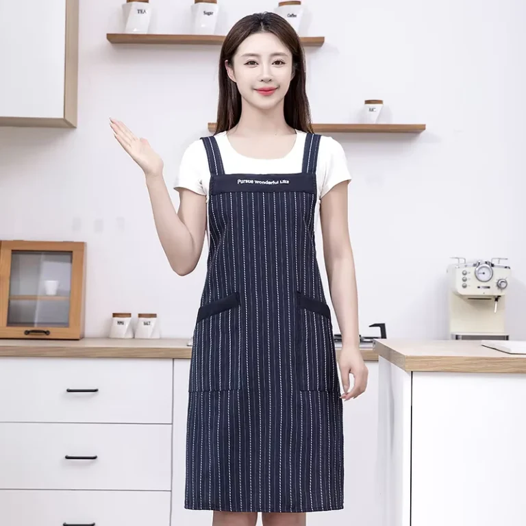 Custom-Logo-Eco-friendly-Waterproof-Sleeveless-Adult-Adjustable-Fashion-Cross-Apron