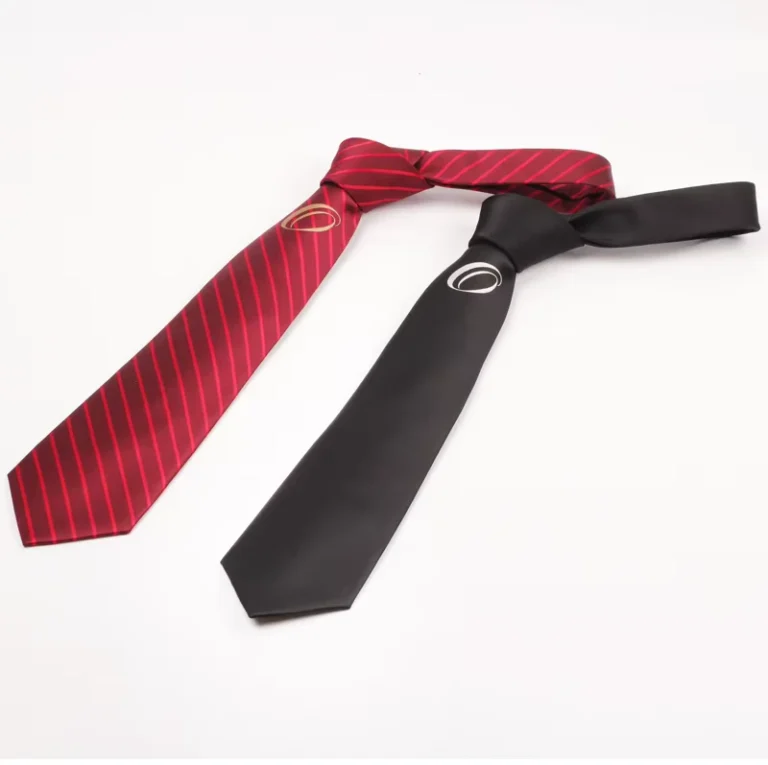Custom-Logo-Low-Price-Classic-Mens-Woven-Neckties-100-Polyester-Neck-Ties-for-Men