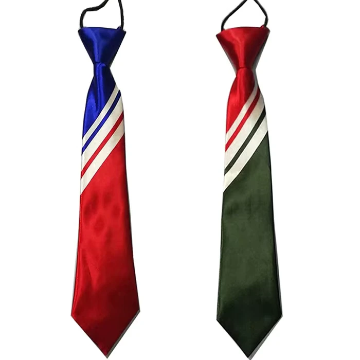 Custom-Logo-Mens-Necktie-Skinny-School-Uniform-Tie