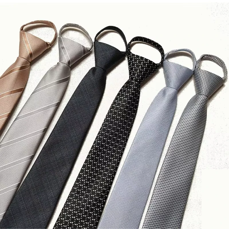 Custom-Logo-Mens-Polyester-Stripe-Dots-Jacquard-Woven-Necktie-Easy-Wear-Formal-Style-Ties-with-Drawing-Tie