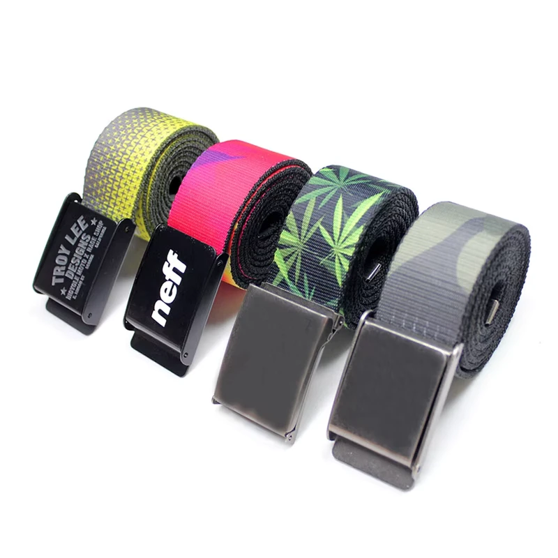 Custom-Logo-Mixed-Color-Polyester-Fabric-Belt-Elastic-Braided-Belt-for-Women-and-Men