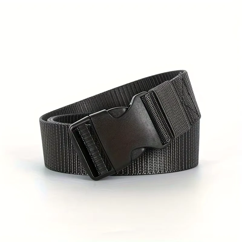 Custom-Logo-Plug-Buckle-Thin-Belt-Ladies-Outdoor-Workwear-Students-Metal-Free-Trouser-Belt-Canvas-Training-Trouser-Belt-Male