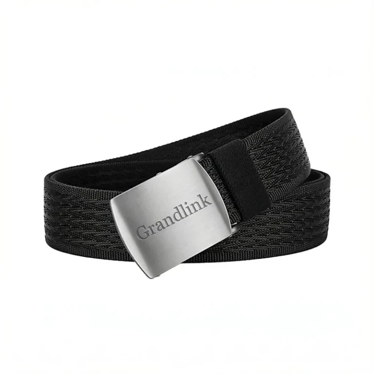Custom-Logo-Polyester-Mens-Casual-Belt-Automatic-Alloy-Buckle-Durable-Canvas-Fabric-3