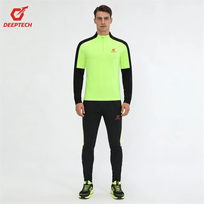Custom-Logo-Sports-Men-Sweatshirt-Football-Jerseys-Smyl-Sports-Jogging-Top-Jackets-Half-Soccer-Training-Tracksuit-With-Pants-1