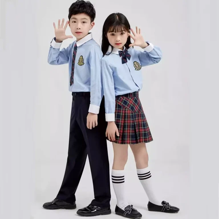 Custom-Long-Sleeve-British-Preppy-School-Uniform-Shirt-Middle-Elementary-Students-Long-Sleeve-Made-From-Photo