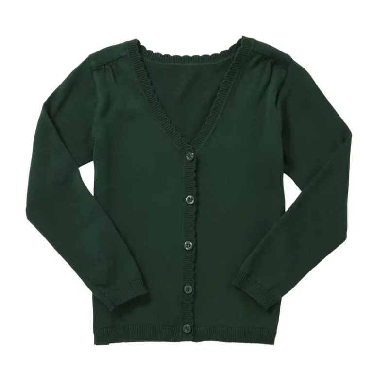 Custom-Long-Sleeve-V-Neck-Sweater-for-Students-Solid-Color-Knitted-School-Uniform-for-Children