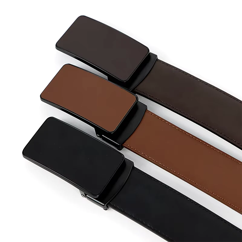 Custom-Luxury-Durable-Buckle-Belt-Men-Casual-Belt-Business-Matte-Black-Brown-Formal-Belt