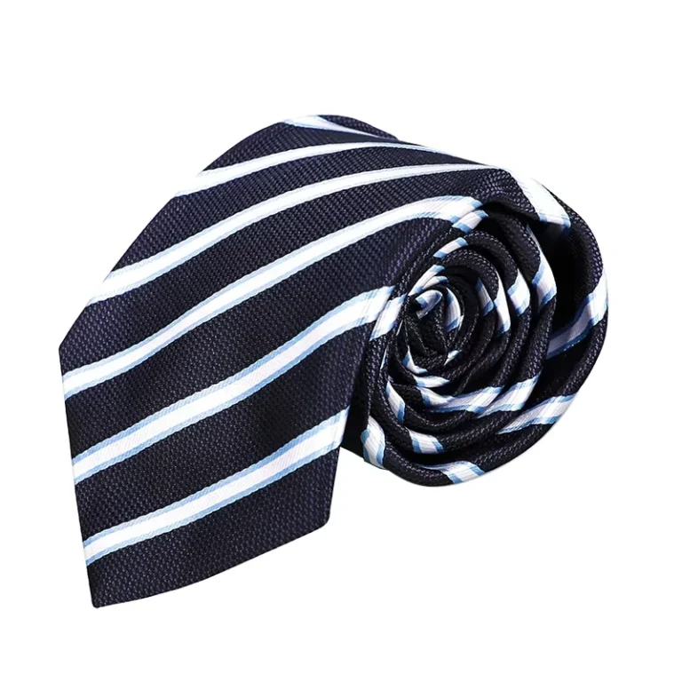 Custom-Luxury-Mens-Eco-Friendly-Polyester-Silk-Tie-with-Plaid-Pattern-Formal-Style-Custom-Logo-for-Gift