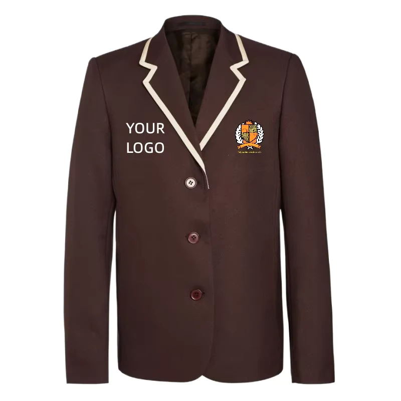 Custom-Made-College-University-Maroon-Blazer-Suit-Embroidery-Logo-School-Uniform-for-Junior-High