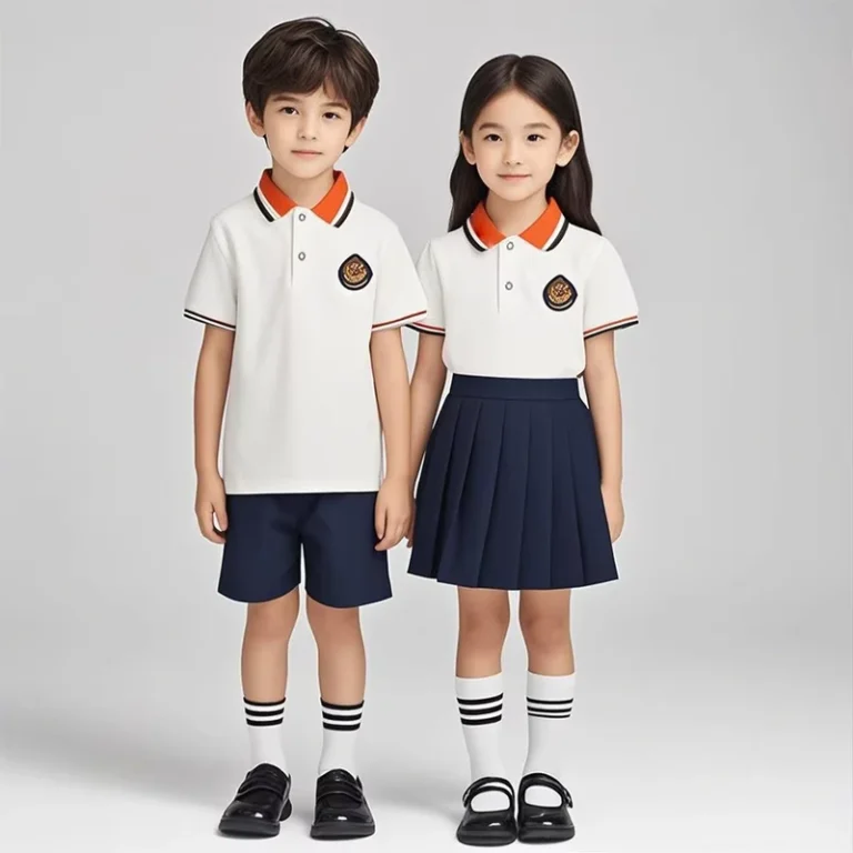 Custom-Made-Kindergarten-School-Tracksuit-Uniforms-Colored-Polo-Design-School-Uniforms-and-Sportswear-for-Boys-and-Girls