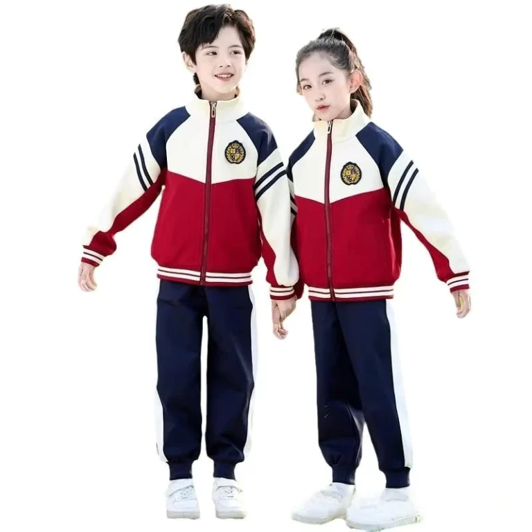 Custom-Made-Primary-School-Uniforms-Academy-Style-Sportswear-Class-Uniforms-with-Sample-Based-Customization