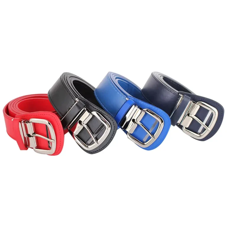 Custom-Multiple-Colors-Outdoor-Sports-Adult-and-Youth-Baseball-Softball-Adjustable-Uniform-Belts-PU-Leather