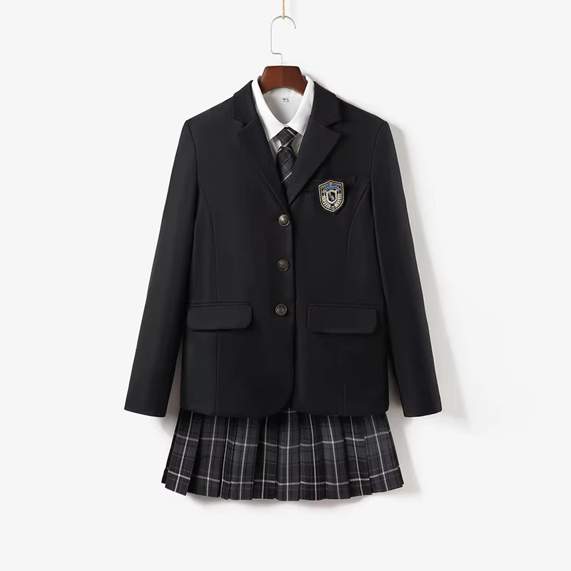 Custom-OEM-Kids-School-Uniform-Set-Primary-Kindergarten-to-High-Middle-University