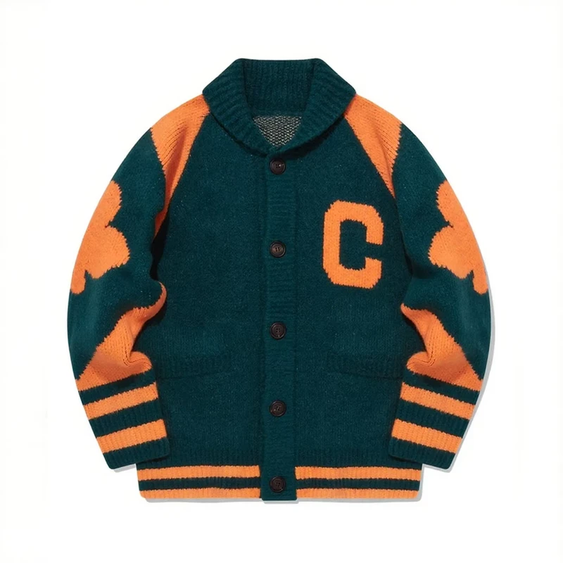 Custom-OEM-Logo-Designer-School-Uniform-Cardigan-Sweater-Men-Knitwear-Letter-Varsity-Wool-Knitted-Mens-Cardigan-Sweaters