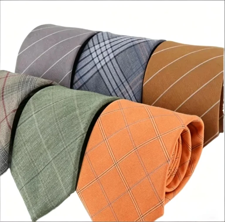 Custom-Oem-Odm-Manufacturer-Embroidery-Handmade-Jacquard-Woven-Polyester-Mens-Plaid-Necktie-Handmade-3-Fold-Ties