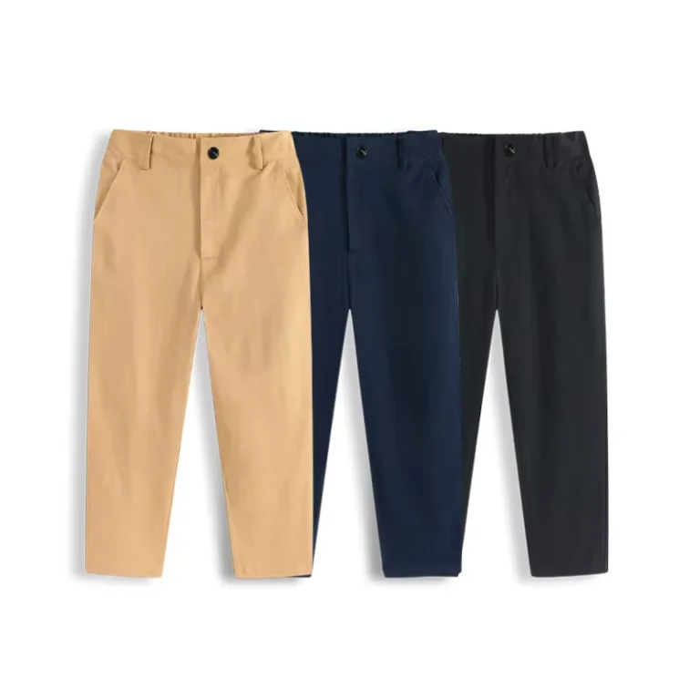 Custom-Pants-School-Uniform-Cotton-Kindergarten-Primary-Middle-Childrens-School-Pants-Student-Long-Trousers-School-Uniforms