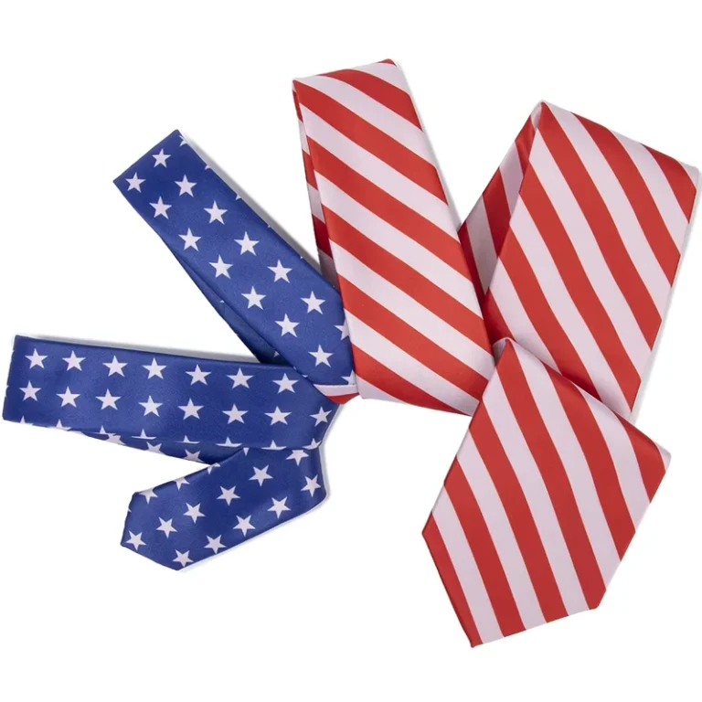 Custom-Patriotic-Necktie-Independence-Day-USA-Necktie-Polyester-Printed-US-Country-National-American-Flag-Ties-for-Men