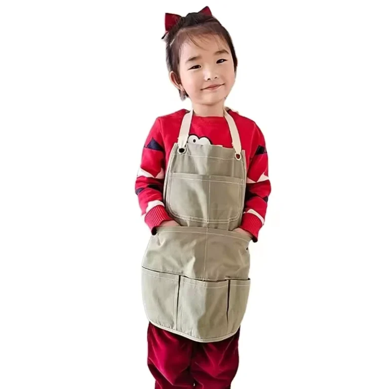 Custom-Personalized-School-Cute-Mini-Children-Paint-Cotton-Canvas-Cowboy-Painting-Cooking-Kids-Apron
