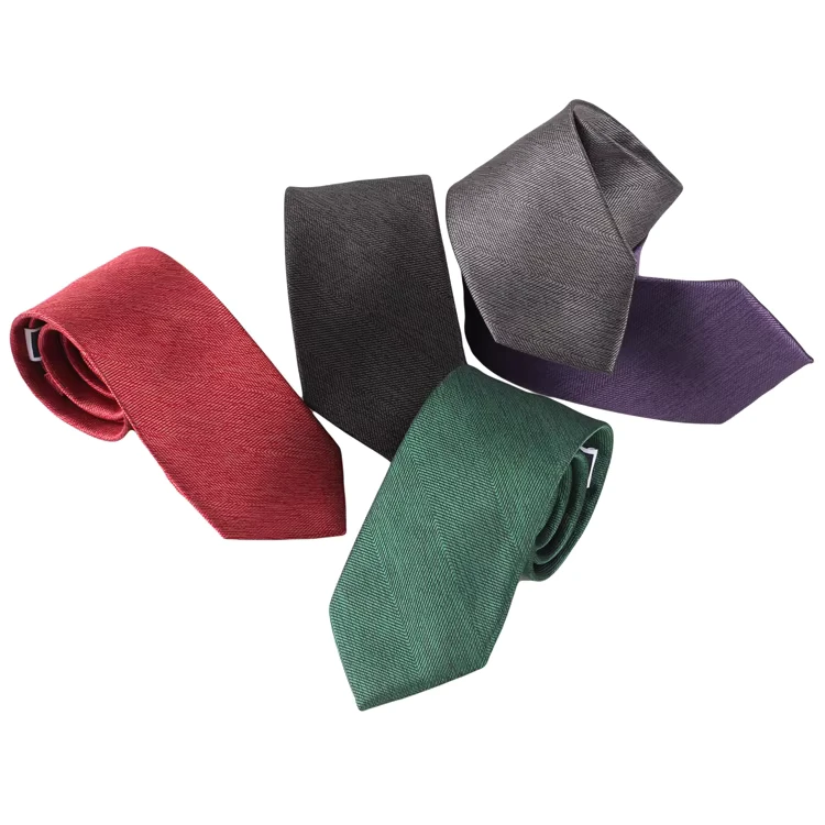 Custom-Polyester-Ties-Fashion-Solid-Texture-Microfiber-Woven-Jacquard-Necktie-for-Men